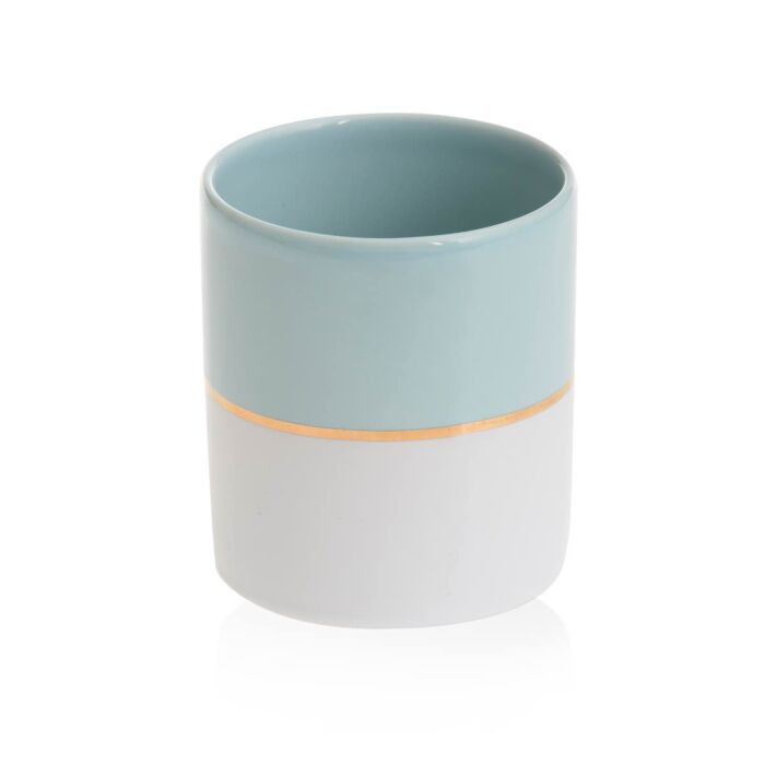 Yankee Candle Simply Pastel - Blue Votive Holder-1